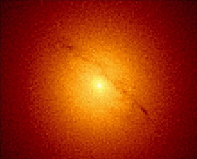 M105 Elliptical galaxy by the Hubble Space Telescope (credit:- NASA, The Hubble Heritage Team (AURA/STScI))