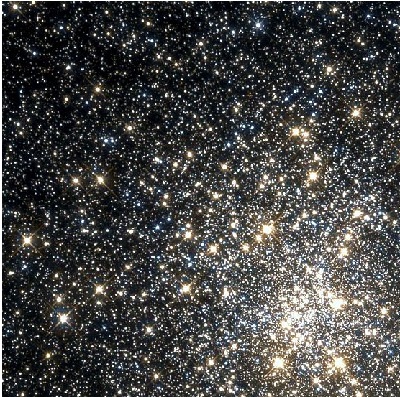 M28 globular cluster by the Hubble Space Telescope (credit:- NASA, The Hubble Heritage Team (AURA/STScI))