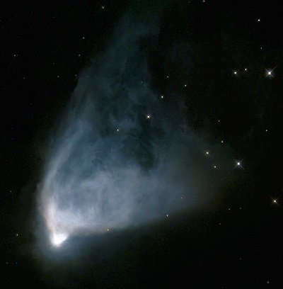 NGC 2261 - Hubble's Variable Nebula by the Hubble Space Telescope (credit:- NASA, The Hubble Heritage Team (AURA/STScI))